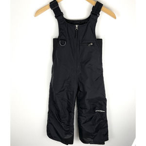 Outdoor Gear Kids Toddler Bib Snow Ski Snowboard Pant In Black Size 4